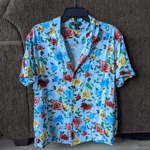 Floral Men's Shirt - Multicolor